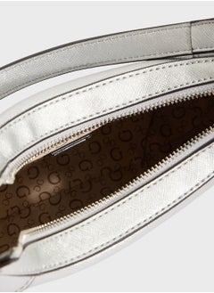 GUESS Berkton Mini Top Zip Over Satchels  - Image 5