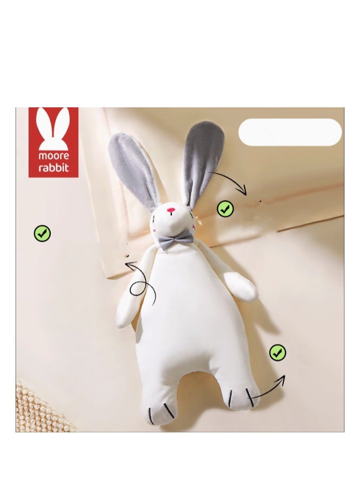 Moore Rabbit Baby Soothing Towel Soothing Doll for Infants and Young Children to Bite Plush Toy Doll  - Image 1