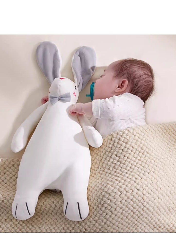 Moore Rabbit Baby Soothing Towel Soothing Doll for Infants and Young Children to Bite Plush Toy Doll  - Image 3