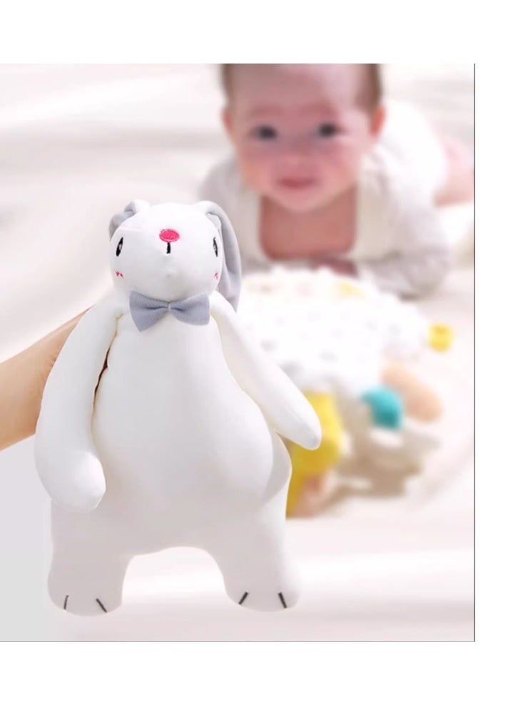 Moore Rabbit Baby Soothing Towel Soothing Doll for Infants and Young Children to Bite Plush Toy Doll  - Image 4