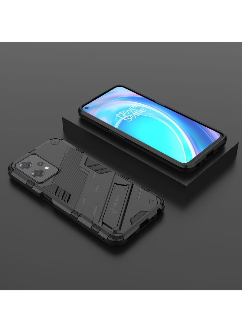 Generic - Case For OnePlus Nord CE 2 Lite 5G  ,- Ultra Premium Quality Kickstand Cover - Heavy Duty Armor Shockproof Case Slip-Resistant - Anti-Scratch Protective Cover - Black - Image 1
