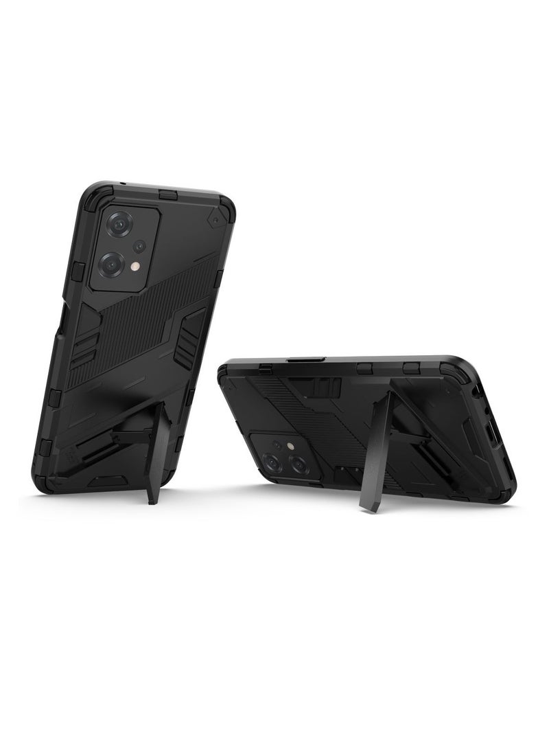 Generic - Case For OnePlus Nord CE 2 Lite 5G  ,- Ultra Premium Quality Kickstand Cover - Heavy Duty Armor Shockproof Case Slip-Resistant - Anti-Scratch Protective Cover - Black - Image 1