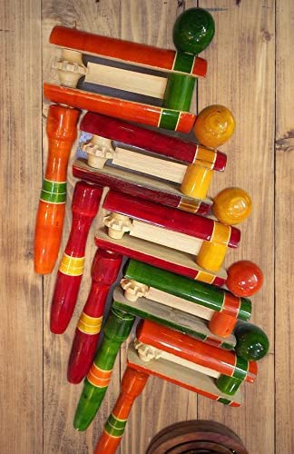 Neoteric Wooden Wara Wara Rattle 1 Piece Color May Vary - Image 3