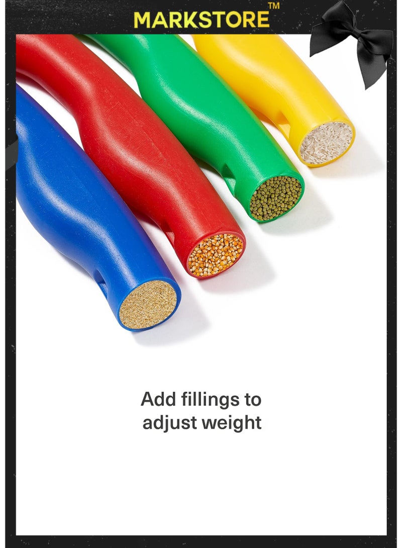 MARK STORE Hula Hoop Kids Exercise Hoops Detachable Adjustable Size Weight Kids Colorful Hoops Ring Suitable for Girls Boys Fitness and Pet Training - Image 4