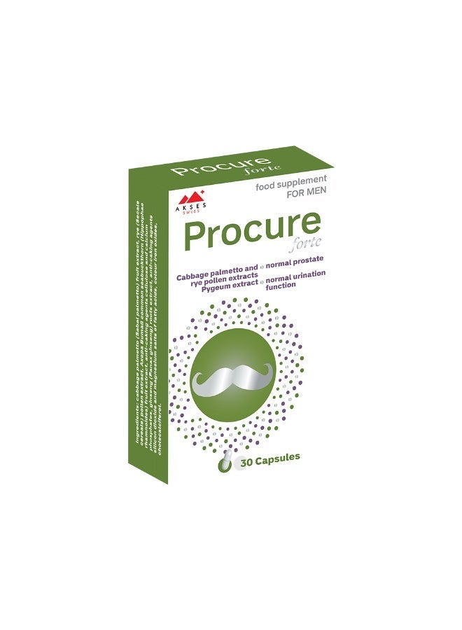 PROCURE  forte Procure Forte Prostate Support Capsules – Saw Palmetto & Phytosterols – Supports Urinary Flow & Prostate Health - Image 2