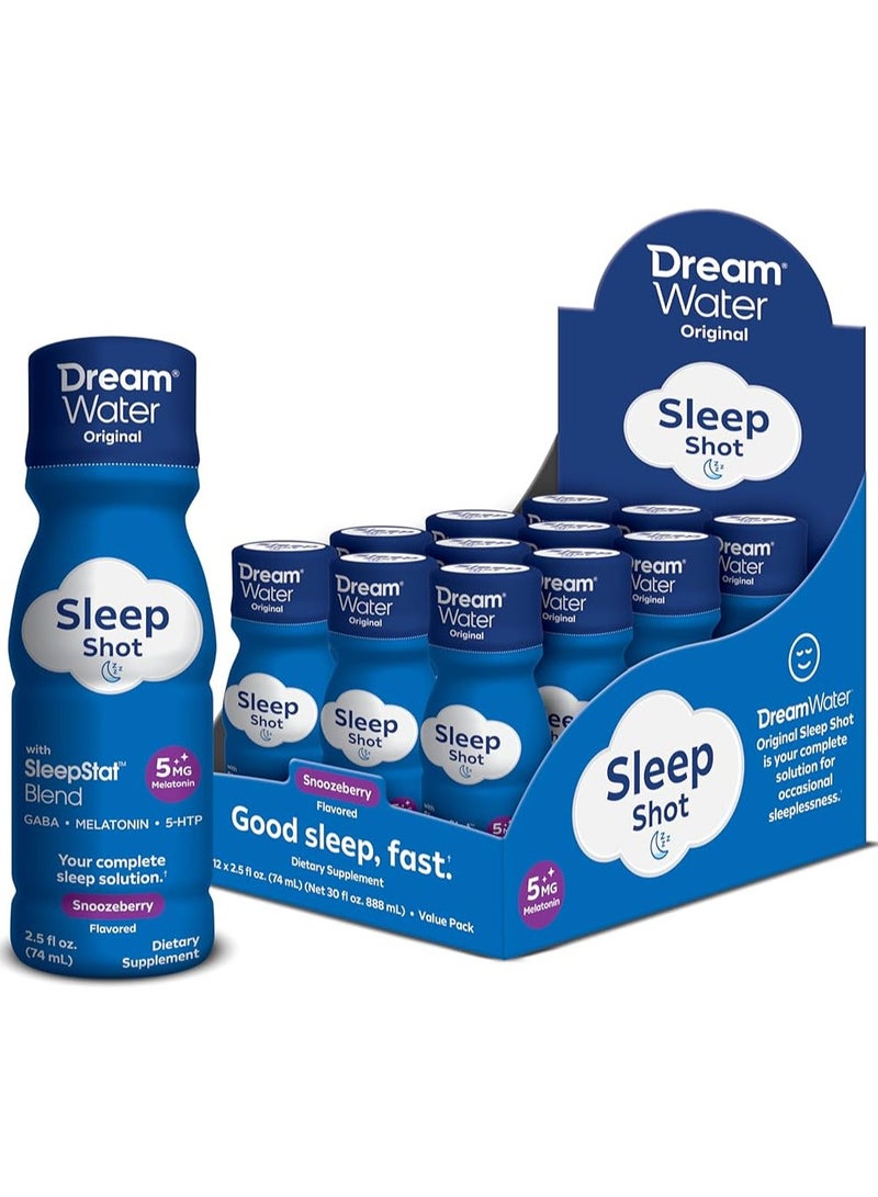 Dream Water (Pack Of 2) Original Melatonin 5mg, Nighttime Nectar, 24x74ml Packaging May Vary - Image 2