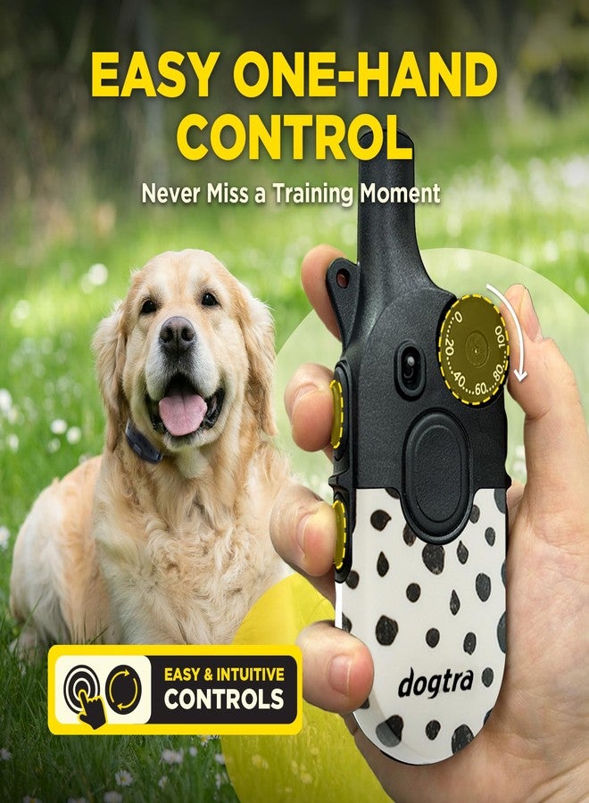 Dogtra 200iQ Remote Case Only - Swappable Replacement Cover for Remote Dog Training E-Collar - Lightweight, Durable, Custom Fit - Easy 1-Screw Install to Personalize Your Gear - Modern Dots - Image 4