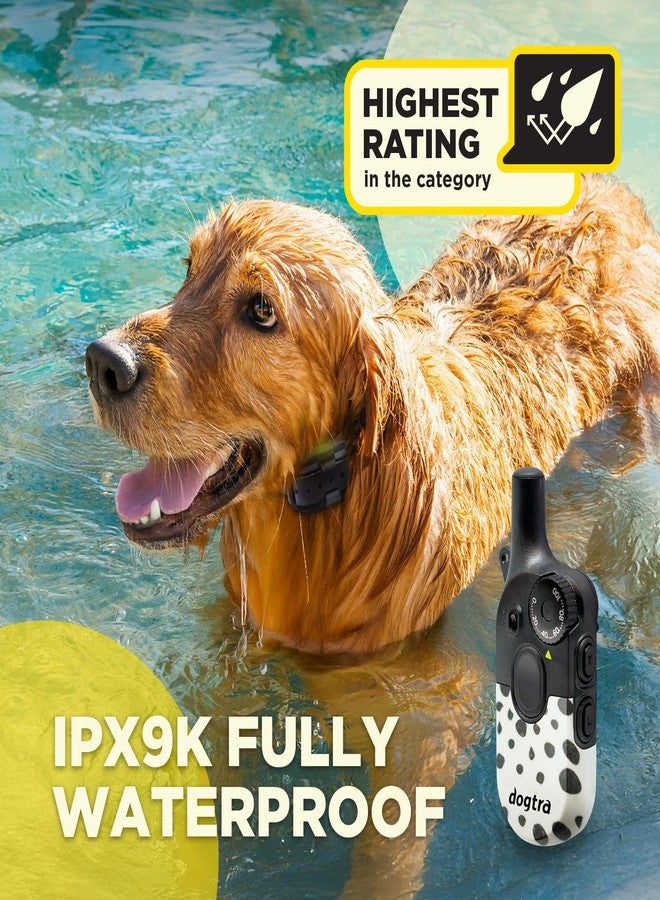 Dogtra 200iQ Remote Case Only - Swappable Replacement Cover for Remote Dog Training E-Collar - Lightweight, Durable, Custom Fit - Easy 1-Screw Install to Personalize Your Gear - Modern Dots - Image 3