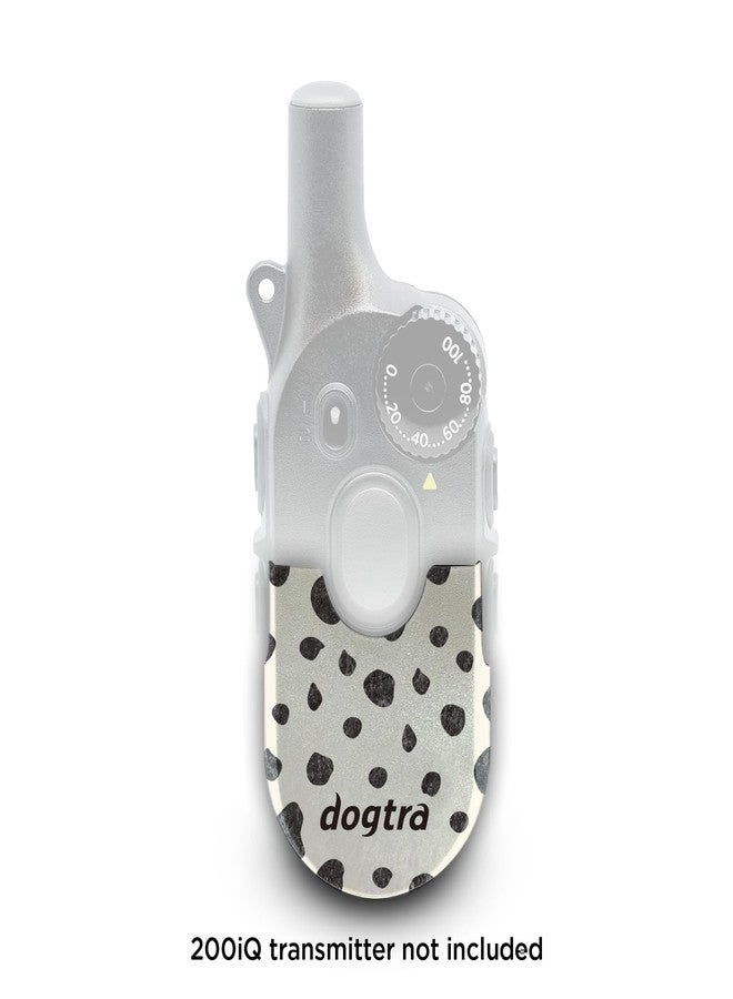 Dogtra 200iQ Remote Case Only - Swappable Replacement Cover for Remote Dog Training E-Collar - Lightweight, Durable, Custom Fit - Easy 1-Screw Install to Personalize Your Gear - Modern Dots - Image 2