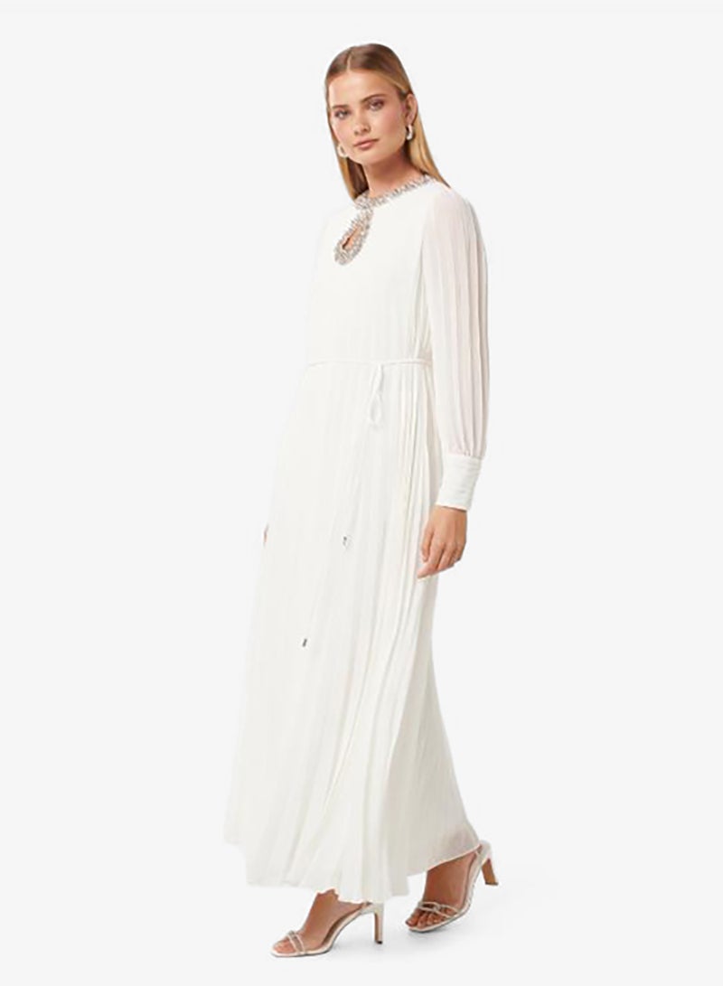 forever new Romie Embellished Pleated Maxi Dress - Image 3