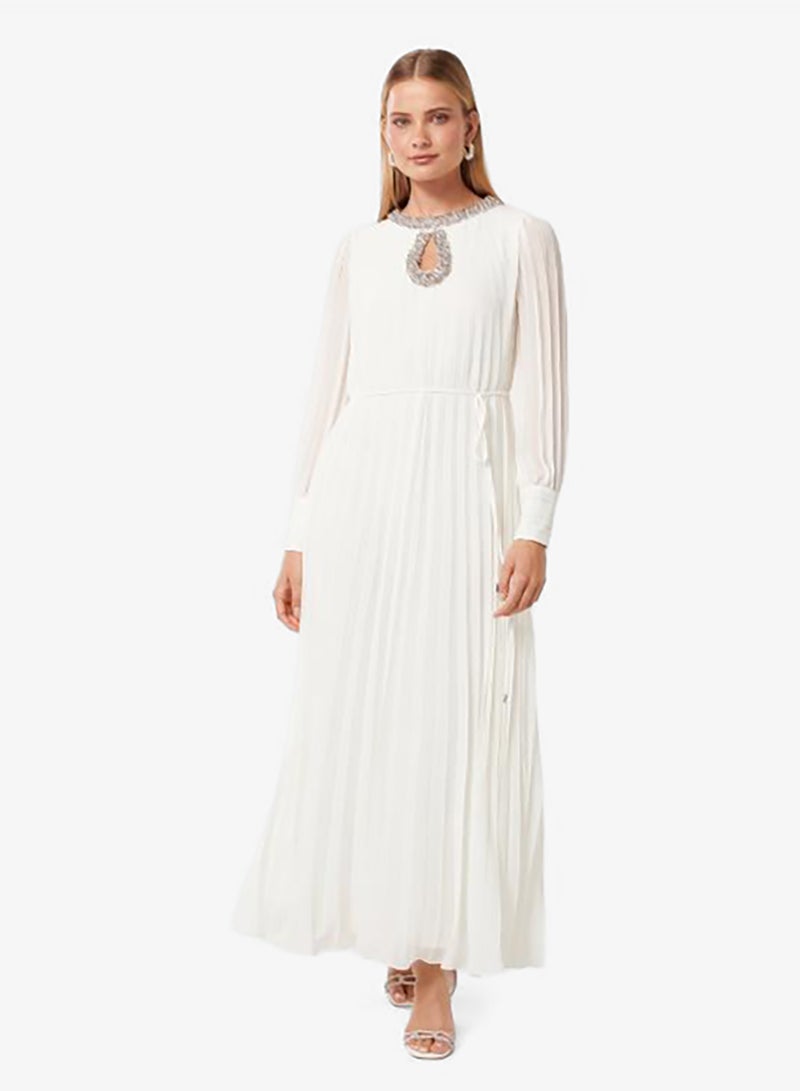 forever new Romie Embellished Pleated Maxi Dress - Image 1