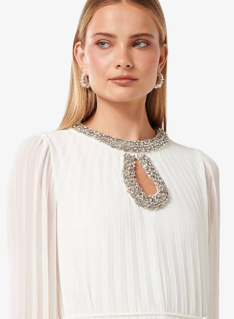 forever new Romie Embellished Pleated Maxi Dress - Image 4