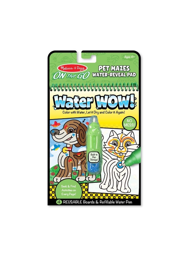 Melissa & Doug Water Wow Pet Mazes Water-Reveal Pad
