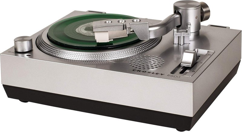 Crosley RSD3 Mini Turntable - Silver - Image 1