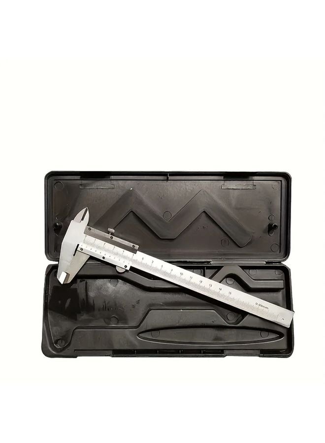 150mm High Precision Stainless Steel Vernier Caliper Manual Slide Measuring Tool With Case - Image 4