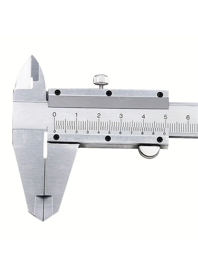 150mm High Precision Stainless Steel Vernier Caliper Manual Slide Measuring Tool With Case - Image 1