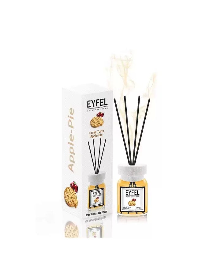 EYFEL Eyfel Reed Diffuser Apple-Pie Perfume Aroma Home Fragrance- 120ml  - Image 1