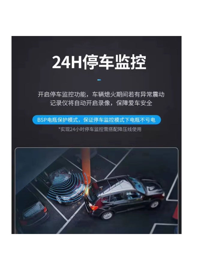 SONIC Front & Rear Dash Cam 4K with Wi-Fi and Hidden Design - Image 3