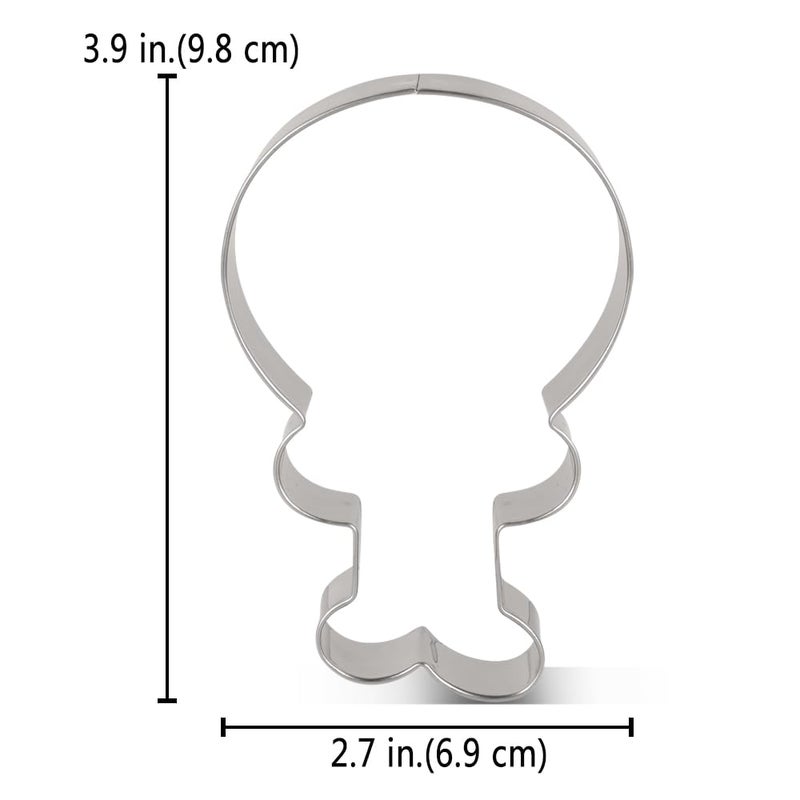 LILIAO Thanksgiving Turkey Leg Cookie Cutter - 2.7 x 3.9 inches - Stainless Steel - Image 5