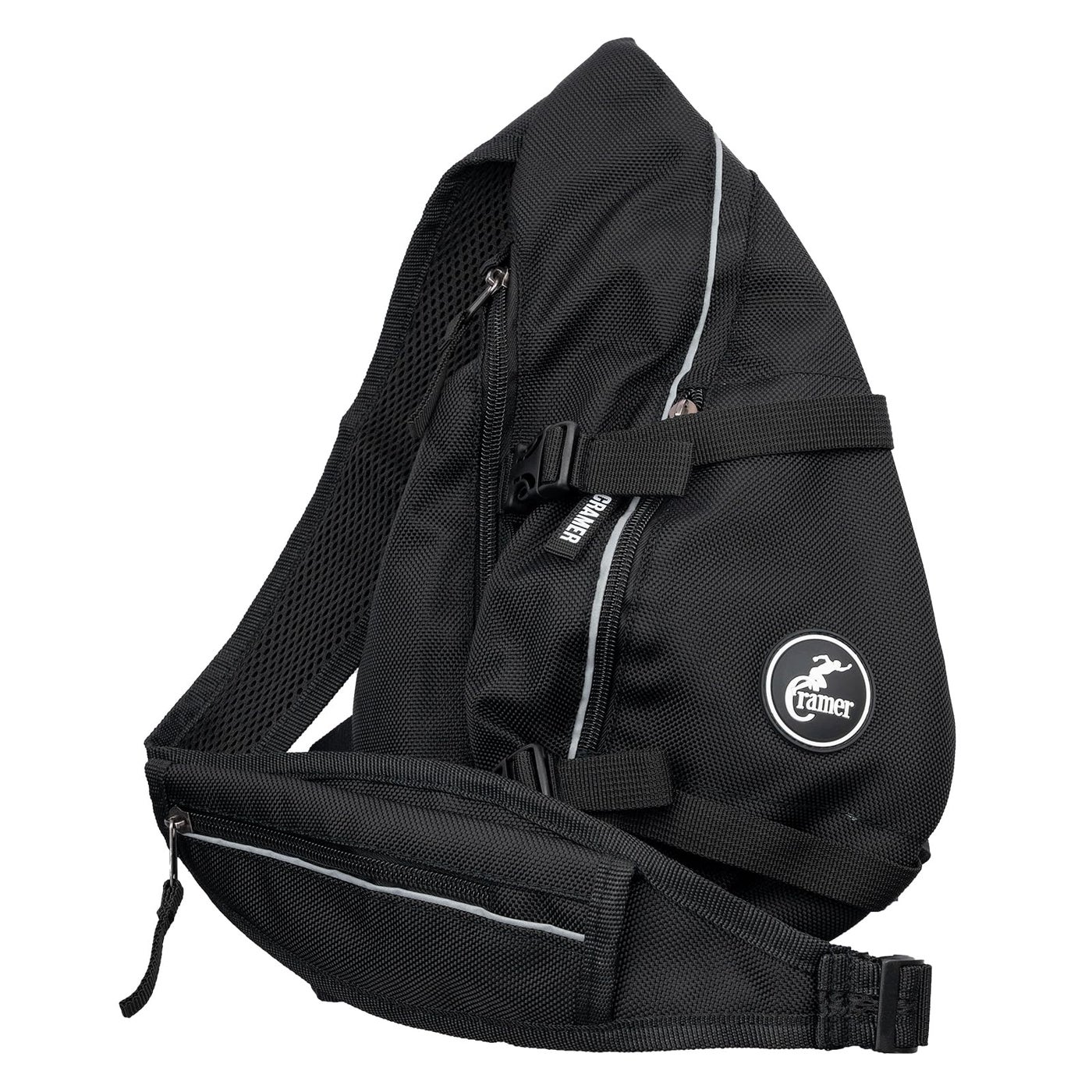 Cramer AT Messenger Pack for Athletic Trainers, Durable Over the Shoulder Sling Bag, Fanny Pack Alternative, Lightweight Training Kit Carries Essential Supplies, Including Tape and Scissors, Empty