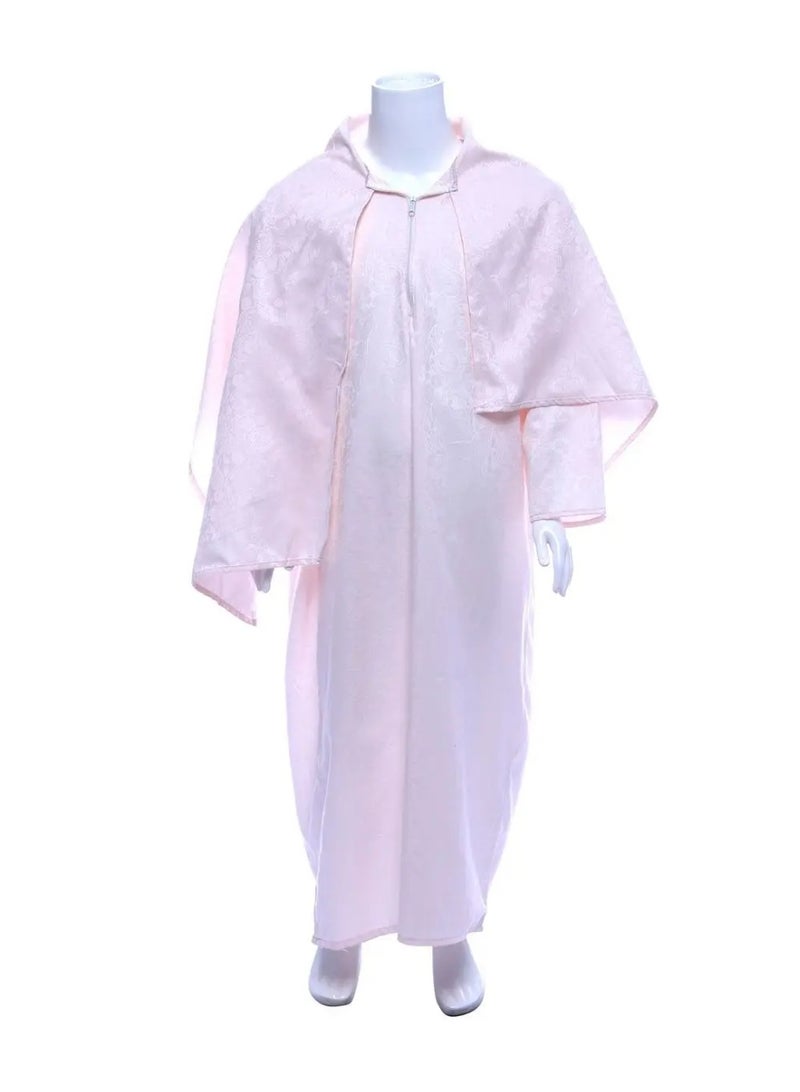Manasek Kids Prayer Dress - (Peach-Colored) - 4-5 Years - Image 1