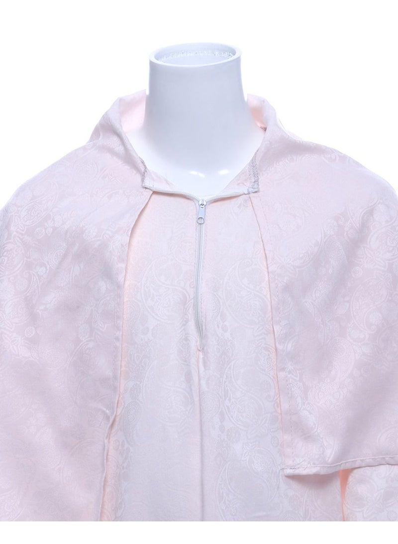 Manasek Kids Prayer Dress - (Peach-Colored) - 4-5 Years - Image 4