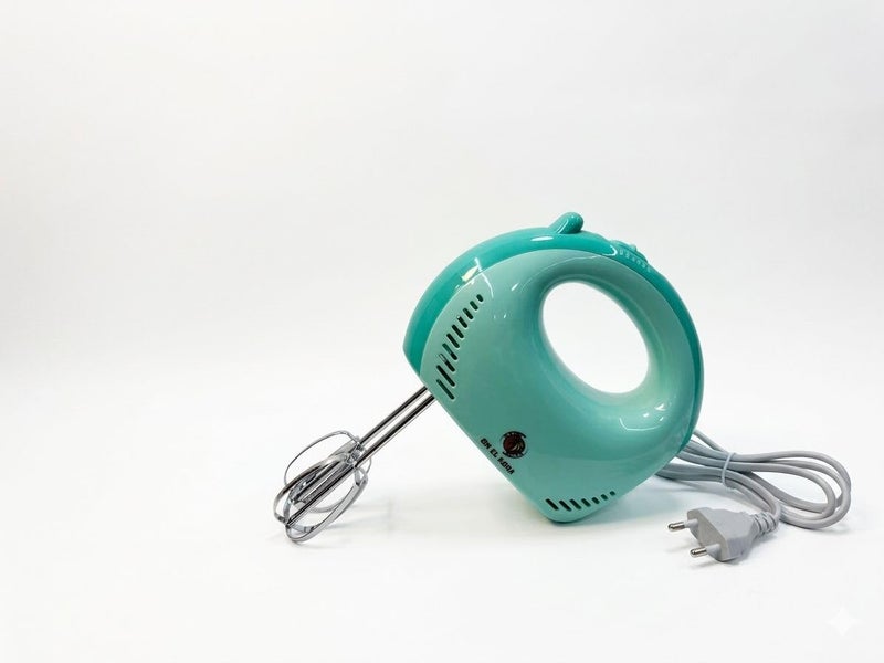 Electric Food Mixer 250W | Manual 5 Variable Speed Whisk Kneading Ergonomic Design for Kitchen - Image 1