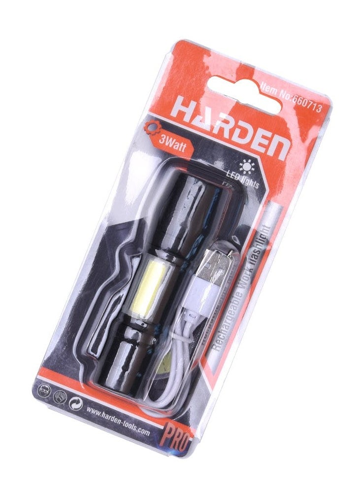 Harden Led Flashlight Manual Metal3 Lions Multicolour 