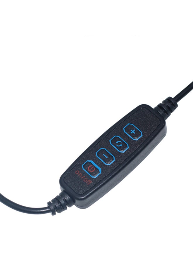 Loquat Caleo Live Ring Light Beauty Online Celebrity Live Led Light Anchor Desktop Bracket Light Accessories-Color:6 Inch Ring Light - Image 5