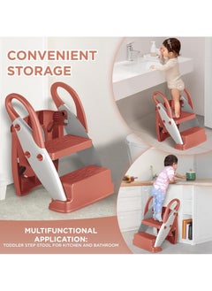 Gonice Potty Training Seat with Step Stool Ladder - Toddler Toilet Seat with Step Stool  - Image 5