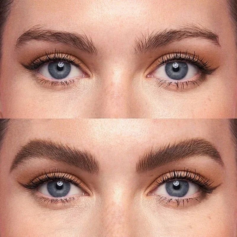 Semi Permanent Eyelash Eyebrow Dye Tint Kit 2 in 1 Waterproof Fast Dye Brow Enhance Long Lasting Black Brown Eyebrow Cosmetics - Image 5
