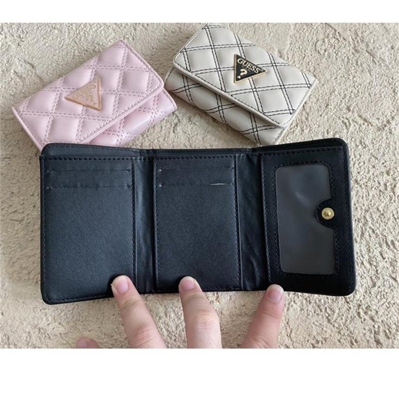 جيست Cessily سحاب صغير حول محفظة الماس النقش الأسود - Image 4