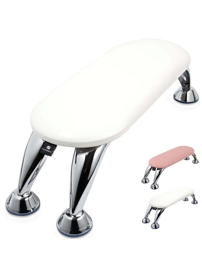 Sorreni - Arm Rest for Nails Tech, Nail Arm Rest, Manicure Hand Rest, Hand Rest for Nails Tech, Nail Arm Rest for Nail Tech, Nail Hand Rest Stand, Nail Stuff for Nail Techs, Reposabrazos Para Manicura(White) - Image 1