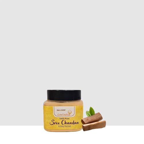 GOW DURBAR Gowdurbar Sree Chandan 50g - Natural Quality | Sandalwood Powder [Pack of 3] - Image 1