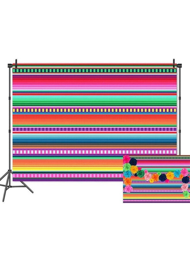 Fanghui - 7X5Ft Mexico Fiesta Theme Photography Backdrops Great As Mexican Dressup Photo Booth Background Baby Shower Birthday Party Decoration Supplies - Image 1