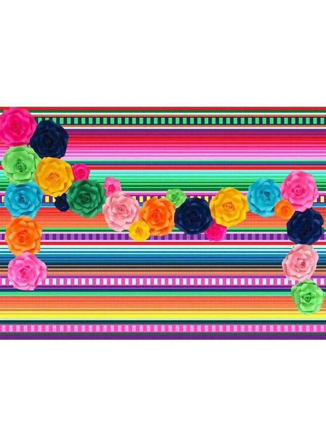 Fanghui - 7X5Ft Mexico Fiesta Theme Photography Backdrops Great As Mexican Dressup Photo Booth Background Baby Shower Birthday Party Decoration Supplies - Image 1