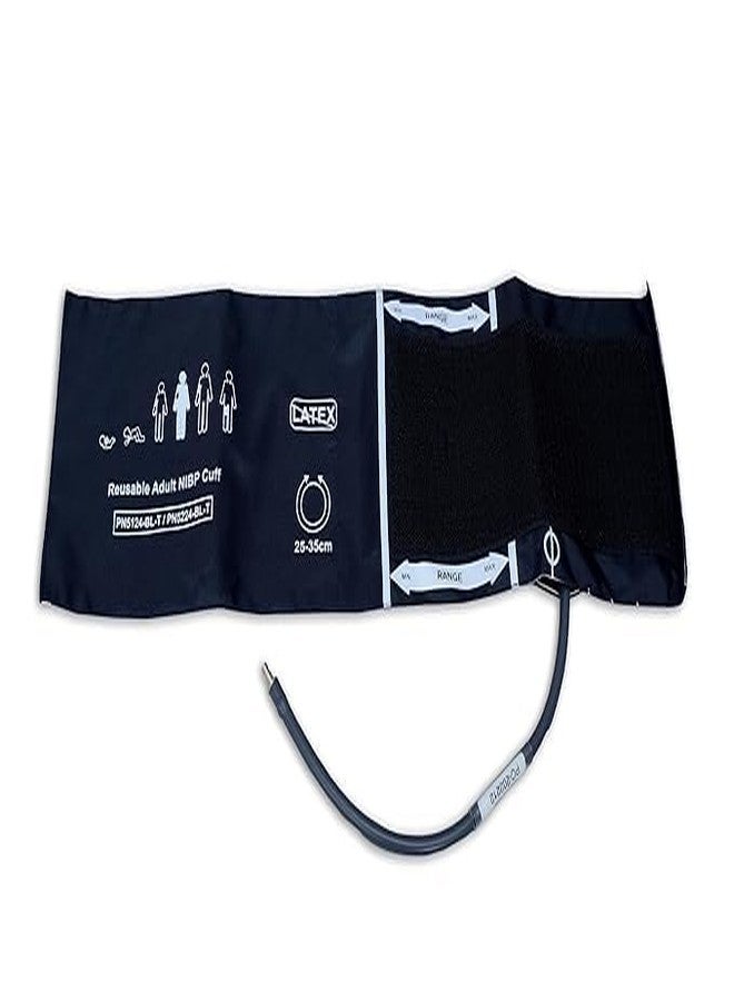 RAINBOW MEDIMART CARDITABS Reusable NIBP Cuff Bp Monitor Cuff for Multipara Patient Monitor (Not For Home BP Monitor) (Adult(25-35cm)) - Image 4