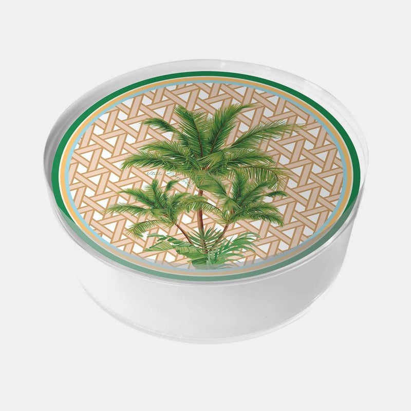 VITELLI DESIGN STUDIO Hazeran Palm 12 Cm Acrylic Jar - Image 1