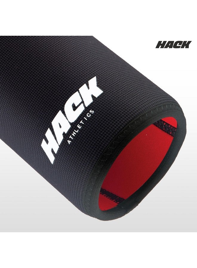 Hack Athletics أداء هاك أثلتيكس 2.0 | أكمام ضغط للركبة 7 مم للرجال والنساء دعم الركبة وتخفيف الألم، متعددة الاستخدامات لتمارين الصالة الرياضية، الرفعات المميتة، القرفصاء، رفع الأثقال، واقي الركبة (صغير) - Image 3