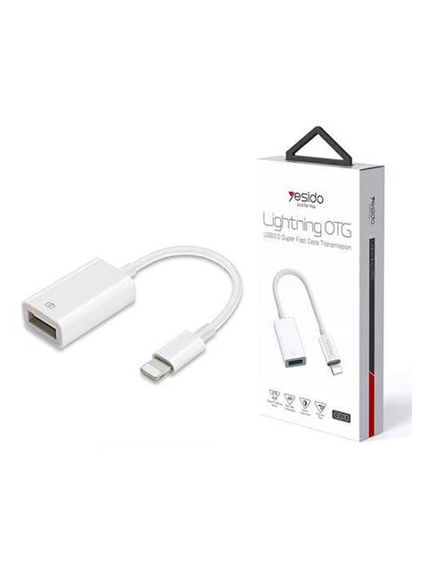 Yesido GS10 OTG To Lightning Adapter And Data Transfer Link