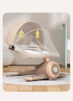 MaBaby Baby Electric Rocking Chair,Baby Swing With Smart Bluetooth, Electric Cradle With Remote Control and Mosquito Net  - Image 3