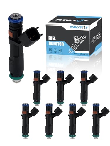 TAUTOY FJ817 Fuel Injectors 8PCS 5.4L Only For Ford F150/F250 Super Duty/F350 Super Duty 2005-2007,Expedition 2005-2006,For Lincoln Navigator 2005-2007,Mark LT 2006-2007,4G2142 5C3Z-DC 8S4Z9F593A - Image 1
