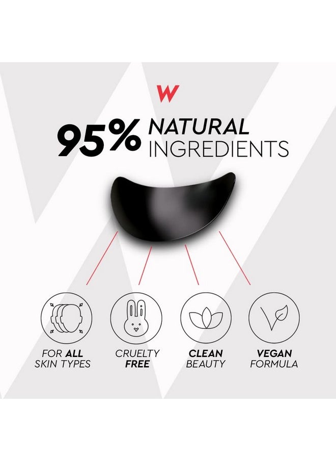 The Wolf Project Wolf Project Under Eye Patches (5 pairs) For Dark Circles, Puffy Eyes, and Wrinkles - With Caffeine, Vitamin C and Peptides. Under Eye Masks Reduce Tired Eyes And Under Eye Bags  - Image 5