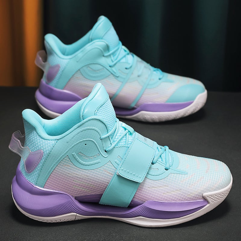 Water 4 Basketball Shoes Men'S 5 Wear-Resistant Shock-Absorbing Student Big Children'S Practical Sneakers Women'S Friction With Sound - Image 1