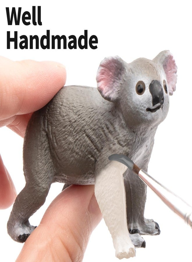 THINKBAY 6PCS Australian Animal Figurines Family Toys for Kids, Zoo Safari Animal Figure, Includes Koala,Kangaroo,Platypus Figures with Cubs, Birthday Gift Party Favors Cake Toppers for Boy Girl - Image 5