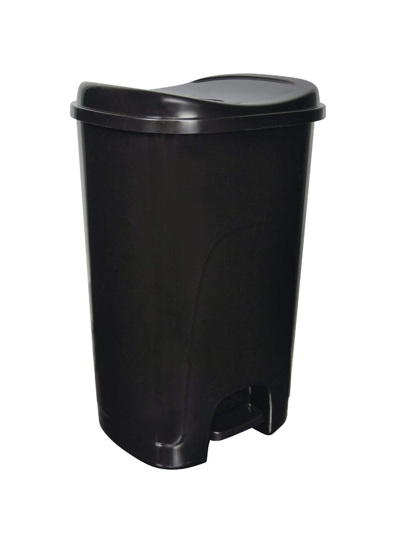 Home Logic Home Logic HFT21780754 Step45On Wastebasket 45 Black 4052 qt4641 