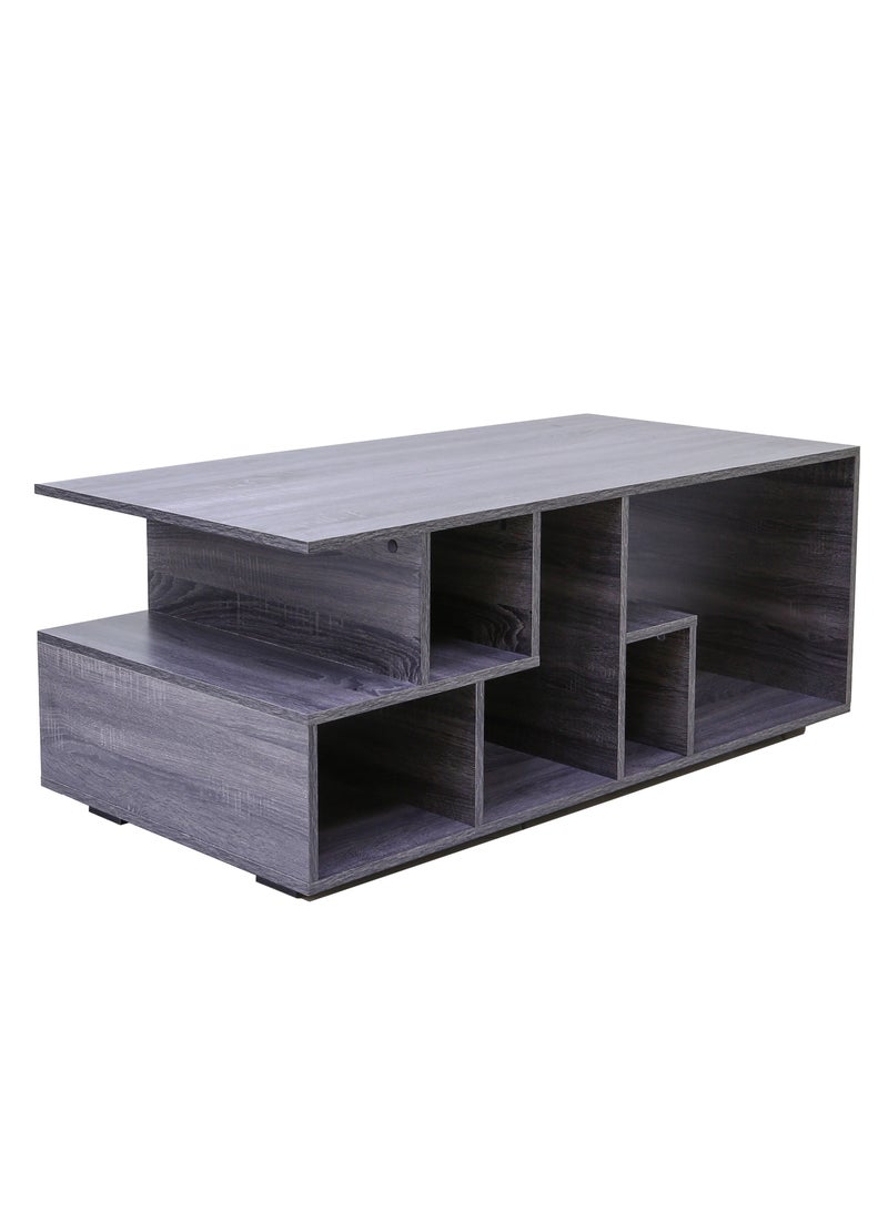 AFT Versatile Coffee Tables / Center table for Sofas: Stylish Storage Solutions for a Clutter-Free Living Room. Ideal for serving snacks, displaying decor, or as a footrest. (Charcoal Gray) Arfan - Image 4