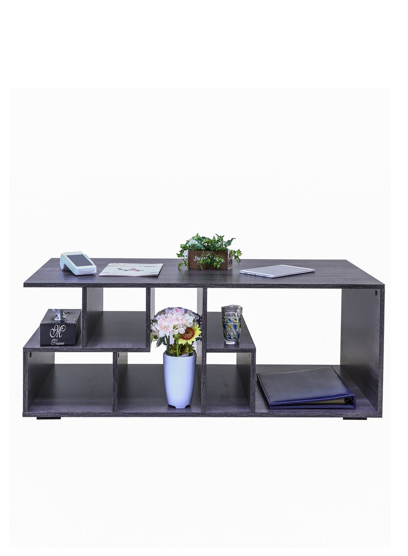 AFT Versatile Coffee Tables / Center table for Sofas: Stylish Storage Solutions for a Clutter-Free Living Room. Ideal for serving snacks, displaying decor, or as a footrest. (Charcoal Gray) Arfan - Image 5