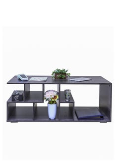 AFT Versatile Coffee Tables / Center table for Sofas: Stylish Storage Solutions for a Clutter-Free Living Room. Ideal for serving snacks, displaying decor, or as a footrest. (Charcoal Gray) Arfan  - Image 3