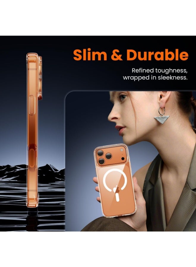 3in1 Privacy case for iPhone 17 Pro, a set consisting of a protective case that is scratch and yellowing-resistant in the short term and supports MagSafe wireless charging, a shatterproof privacy screen protector, and a glass camera protector, a complete set to protect your device from scratches, drops and breakage (3in1) - Image 5